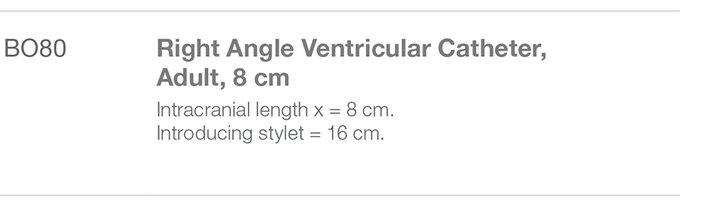 Sophysa B080 Adult Right Angle-catheters-products-from-rycol-medical-in-ireland