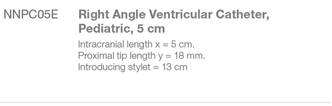 Sophysa NNPC05E Pediatric Right Angle-catheters-products-from-rycol-medical-in-ireland