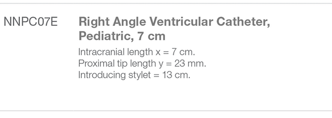 Sophysa NNPC07E Pediatric Right Angle-catheters-products-from-rycol-medical-in-ireland