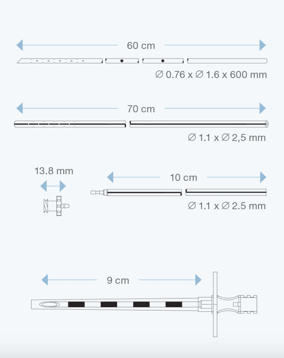 Sophysa LP550 Lumbo-Peritoneal Catheter Set | Rycol Medical in Ireland