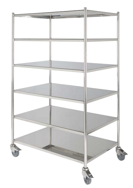 Stainless Steel Orthopaedic Instrument Trolley available from Rycol Medical in Ireland