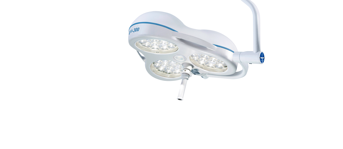 LED 300 DF Reflector Operating Theater Light available from Rycol medical in ireland