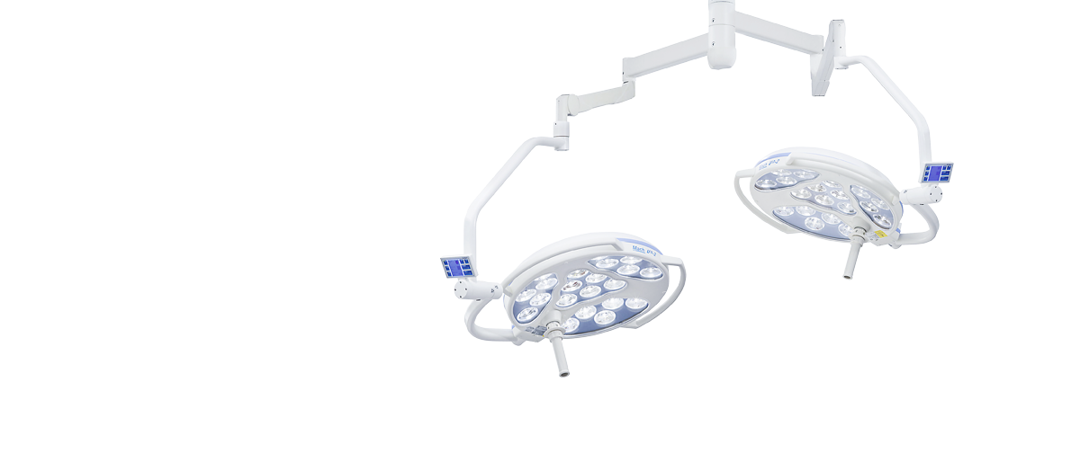 Mach LED 2 and LED 2 Operating Theater Light available from Rycol Medical in Ireland