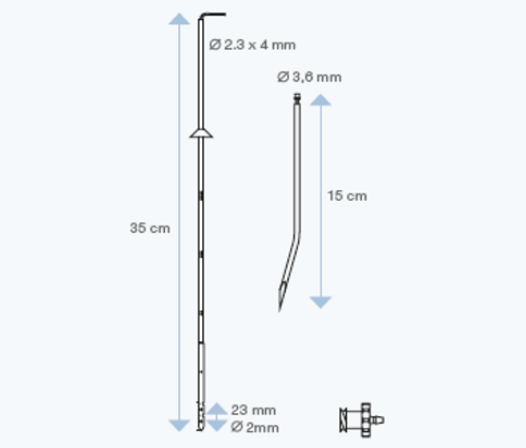 DE 105 External Ventricular Catheters products from Rycol Medical in Ireland